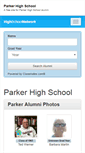 Mobile Screenshot of parkerhighschool.org